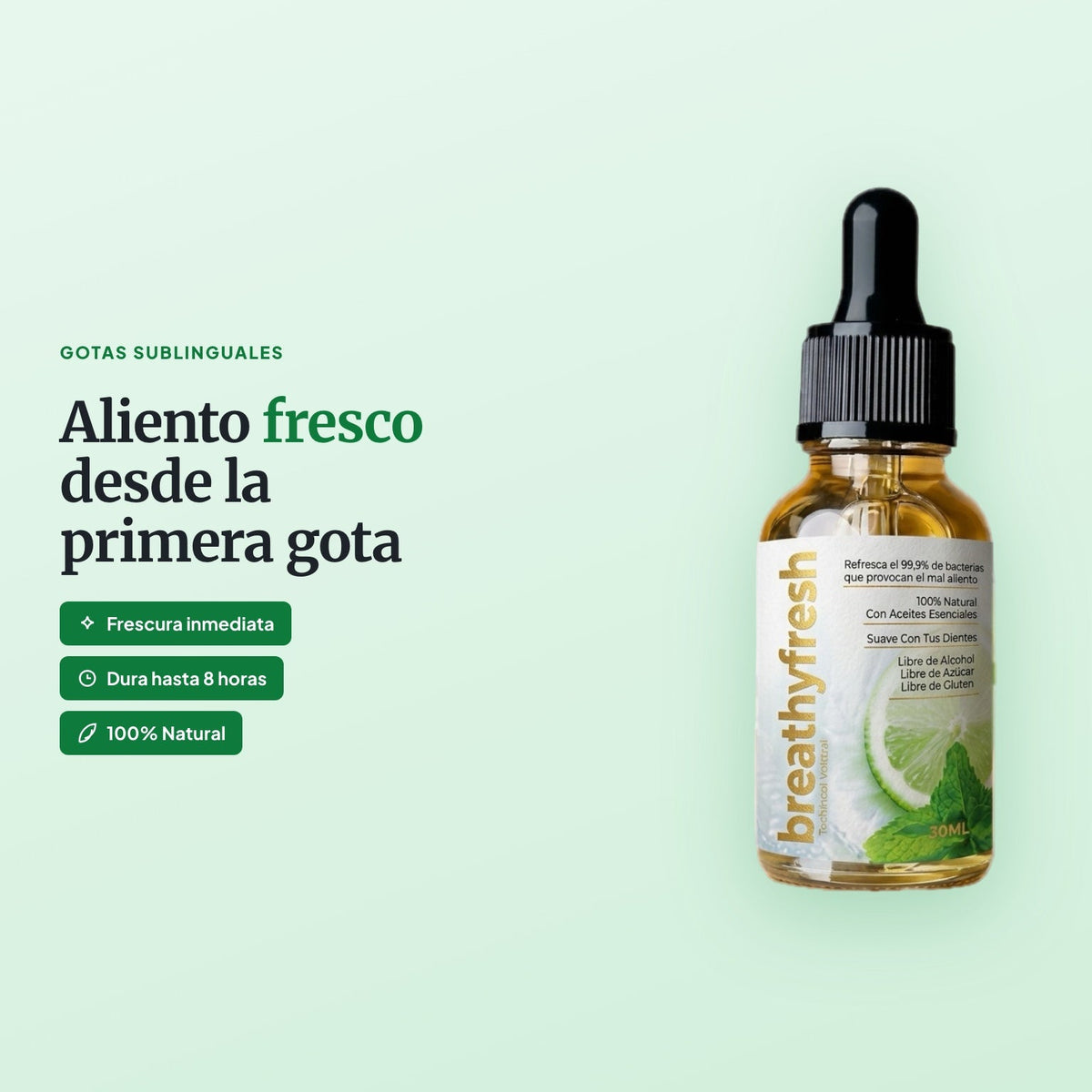 BreathyFresh Gotas para el aliento