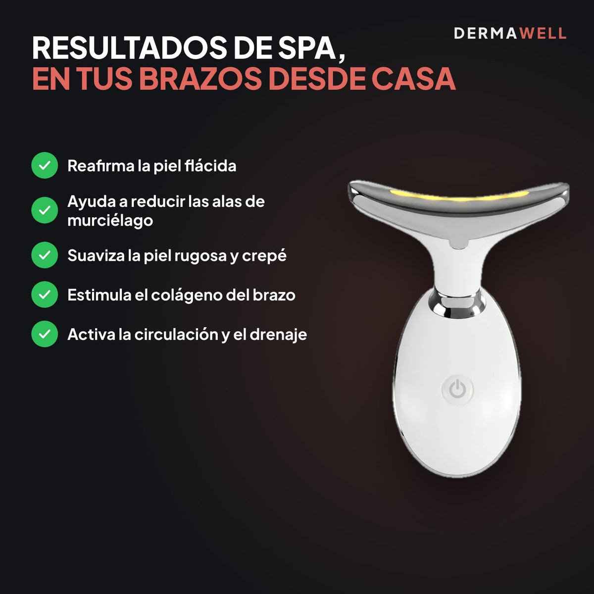 Dermawell reductor de flacidez de brazos