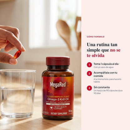 MegaRed Omega 3 aceite de krill