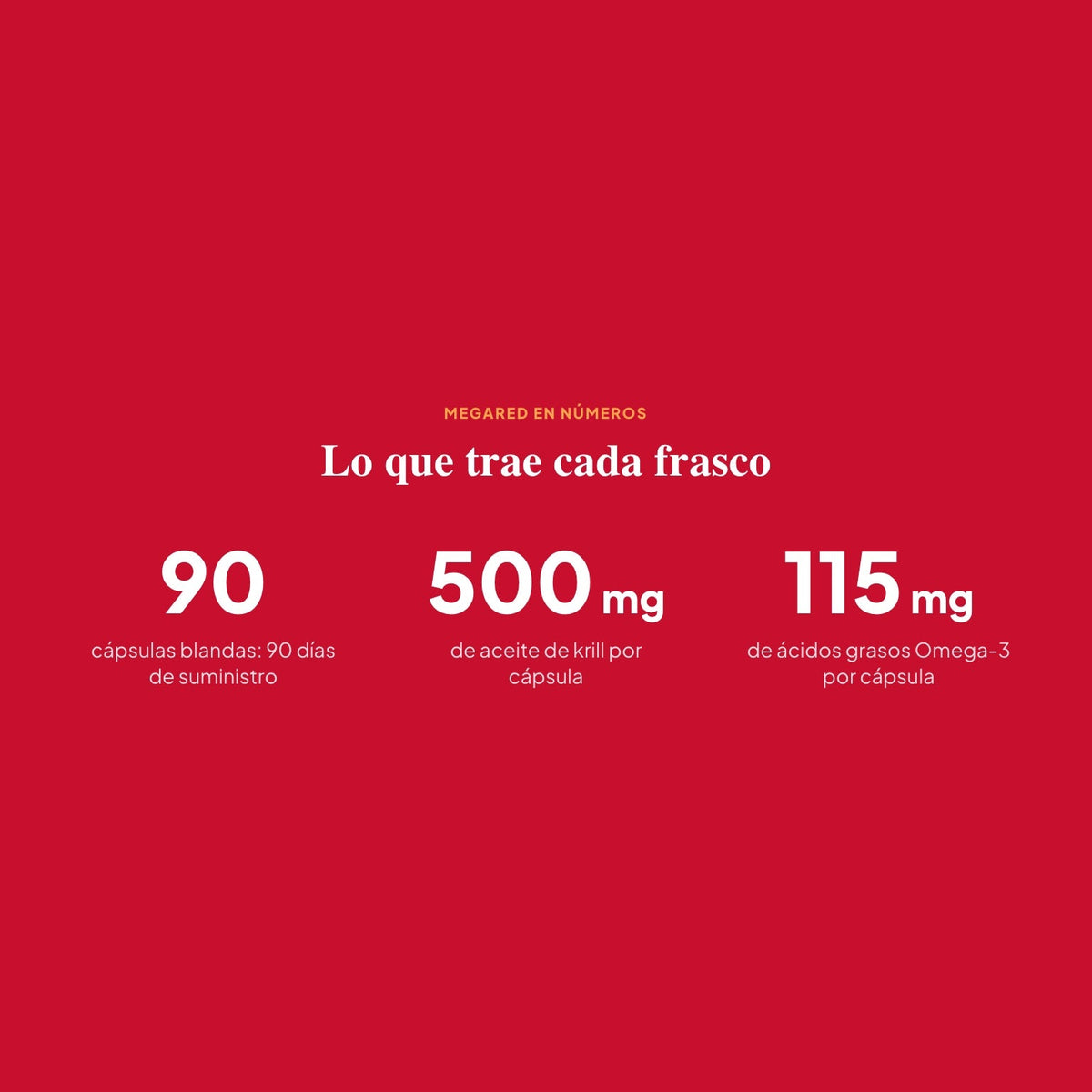 MegaRed Omega 3 aceite de krill
