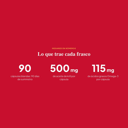 MegaRed Omega 3 aceite de krill