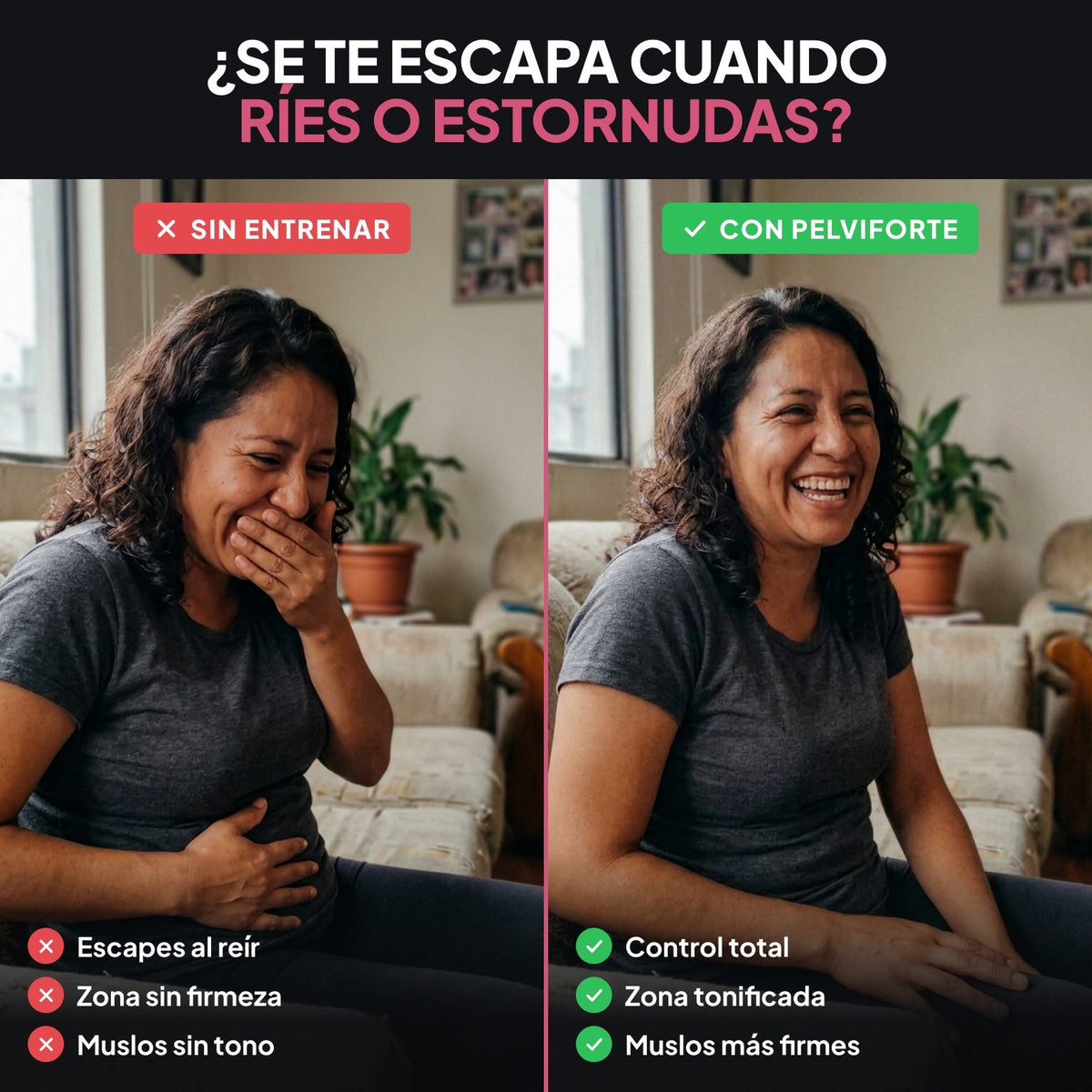 PelviForte ejercitador de suelo pélvico con contador digital