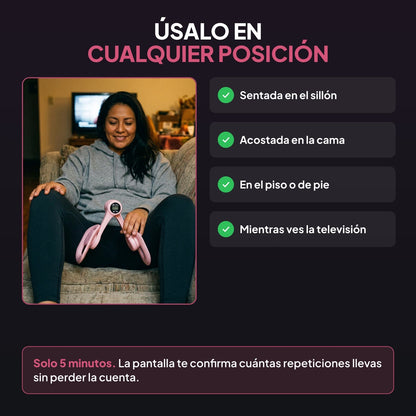 PelviForte ejercitador de suelo pélvico con contador digital