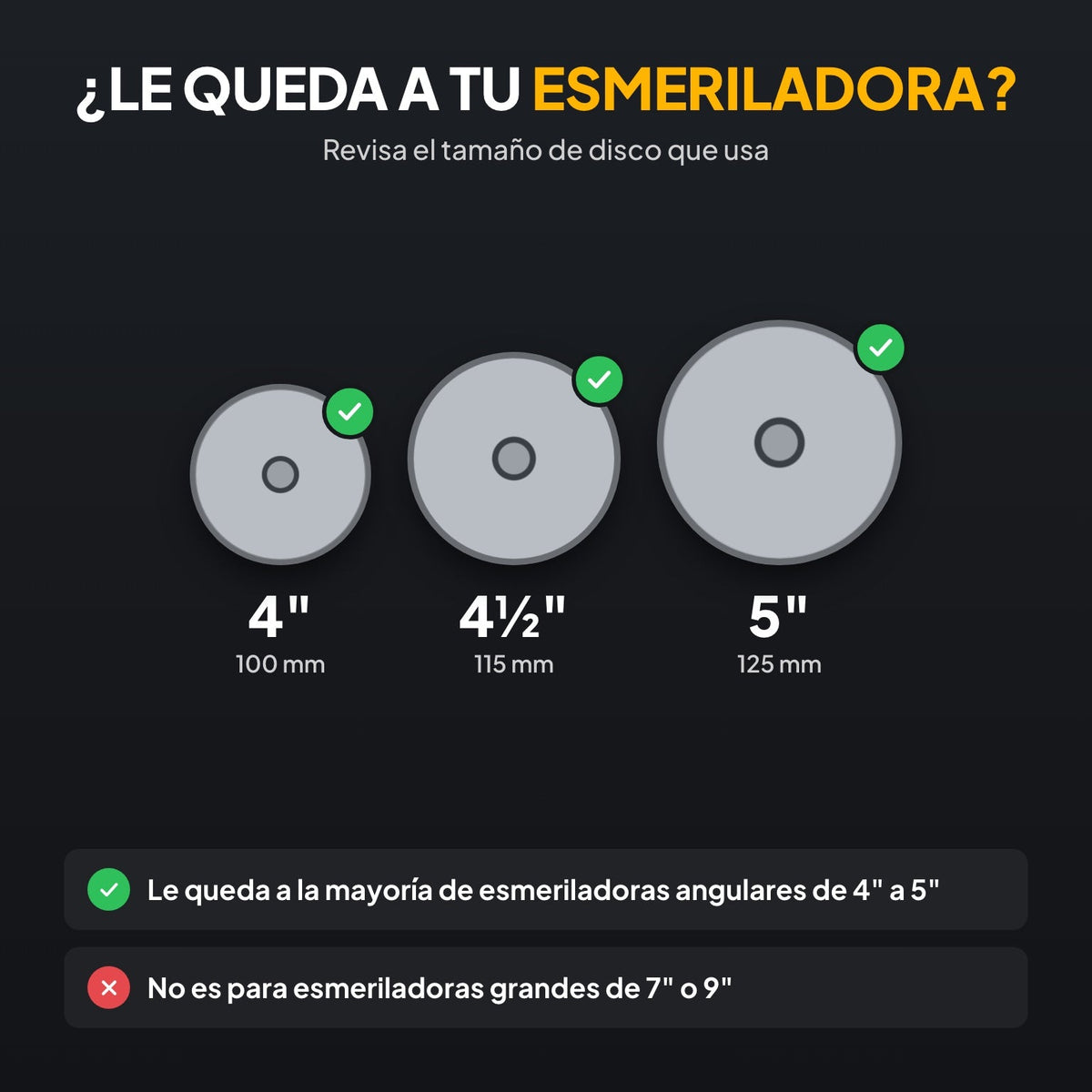 Trazo 45 base de corte guiado para esmeriladora